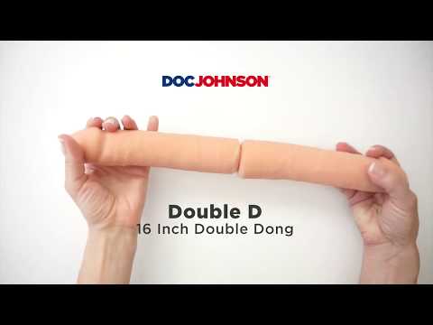 Фаллоимитатор двойной Doc Johnson The D - Double D - 16 Inch - ULTRASKYN