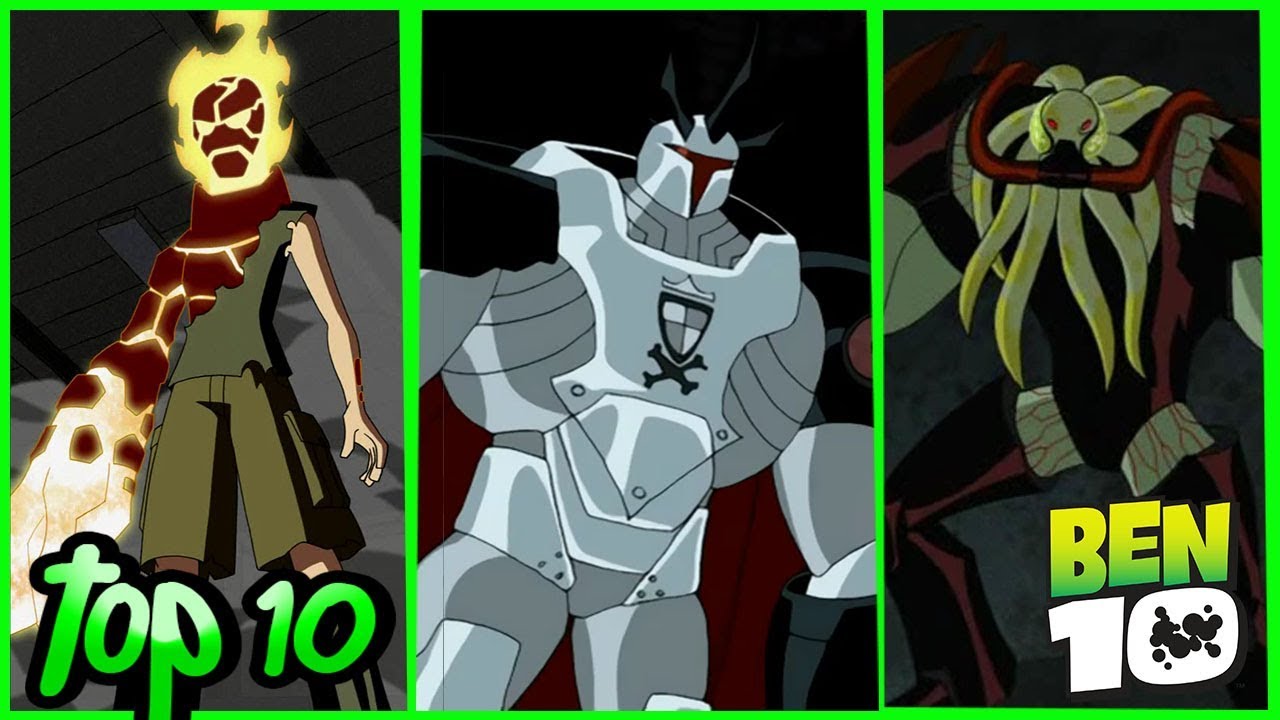 Top 5 Vilões mais fortes de Ben 10 Clássico. #ben10 #cartoonnetwork #v