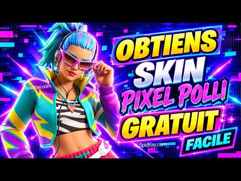 Obtiens Skin PIXEL POLLI GRATUIT Facile sur Fortnite