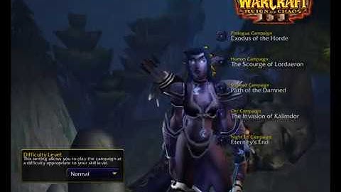 Warcraft III RoC beaten on ReactOS