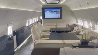 A Tour Of The Business Jets At Ebace 2023 In Geneva, Switzerland