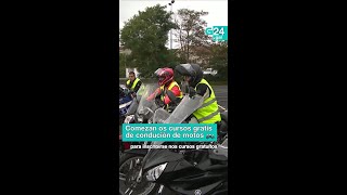 🏍️ GALICIA | Comezan os cursos de BALDE de condución segura de MOTOS