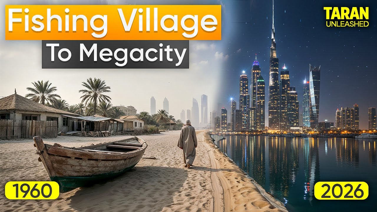 Как Дубай за 50 лет превратился из пустыни в мегаполис