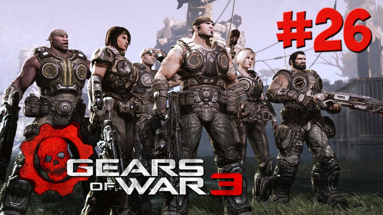 Gears of War 3 4 Player CoOp 26 Aaron Griffin YouTube