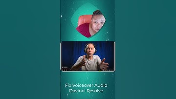 Fix Voiceover Audio In Divinci Resolve in 45 Seconds