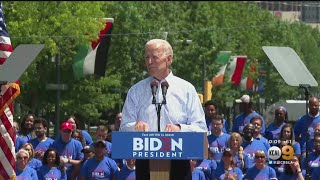 Trump Takes Aim At Biden, Who Calls President's Statements 'Beneath The Dignity Of The Office'