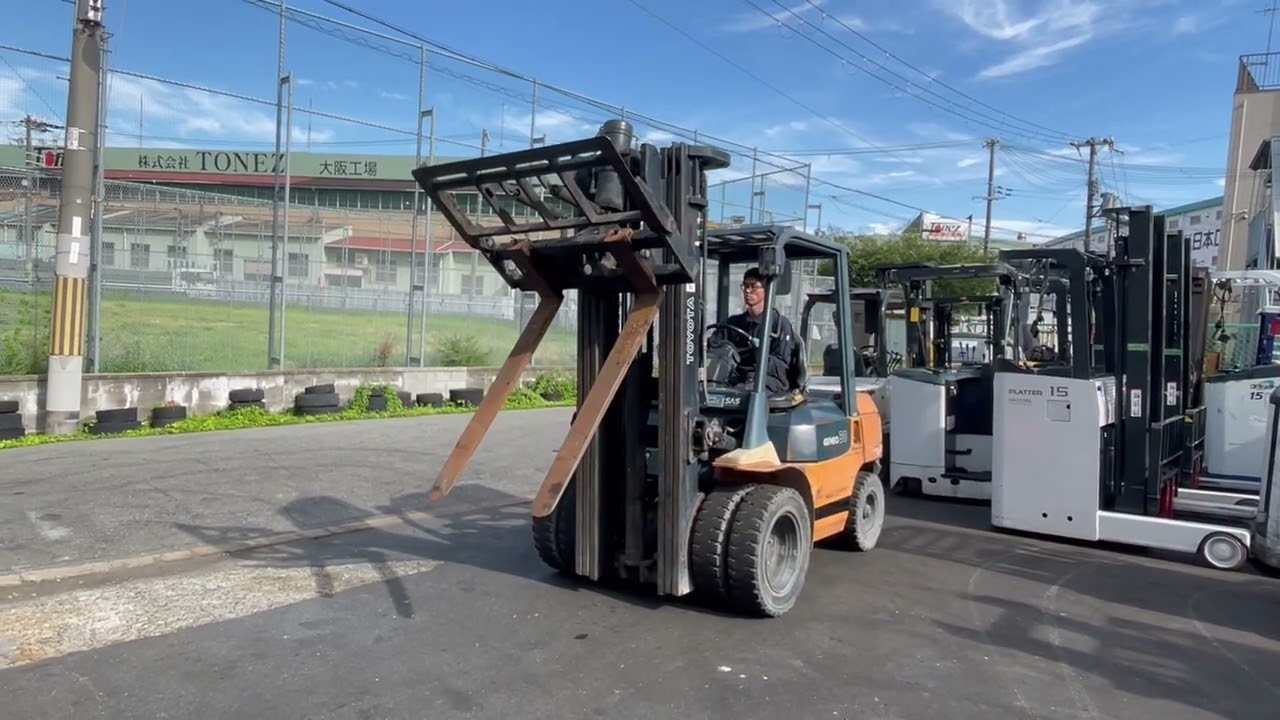 動画有 3トン ヒンジドフォーク 雪かきにどうぞ!! 人気の5F