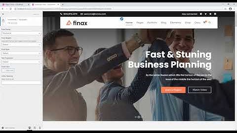 Finax - Responsive Business Consulting WordPress Theme Intro and Installation Video Guide