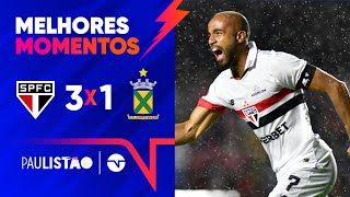 LUCAS MOURA MARCA E TRICOLOR VENCE NA ESTREIA! SÃO PAULO 3 X 1 SANTO ANDRÉ | PAULISTÃO 2024