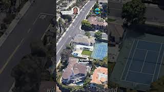 Actor Billy Crystal's mansion burned down, leaving nothing but the tennis court