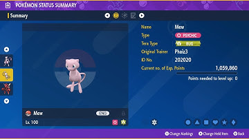 Mew (Supporter) - 7 Star Mewtwo Raid - 3 Player - Pokemon Scarlet/Violet