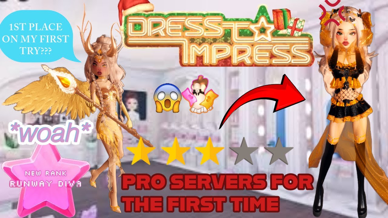 Dti Pro Server Playing DRESS TO IMPRESS for the FIRST time in PRO SERVERS! (beginners ...