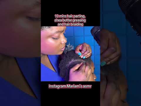 #mariamsasmr #haircare #asmrbubblegumcrackingandhair #hairbraiding