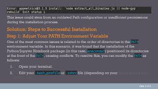 Resolving npm install apiconnect Failures on macOS Catalina
