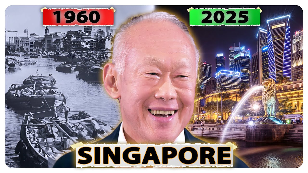 Singapore has transformed itself from a colonial trading port to a buzzing financial