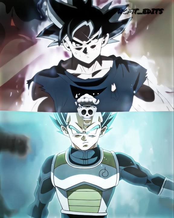 Goku x Vegeta vs Jiren and Frieza ☠️💀 #goku #vegeta #dbs #frieza #skulledit