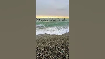 سورة المسد تلاوة خاشعة