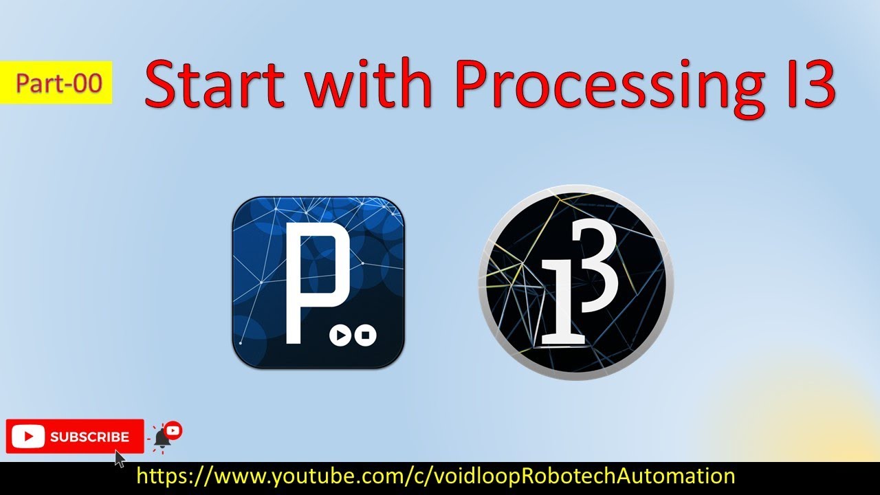 00 Start with Processing I3 | Download and Install | - YouTube