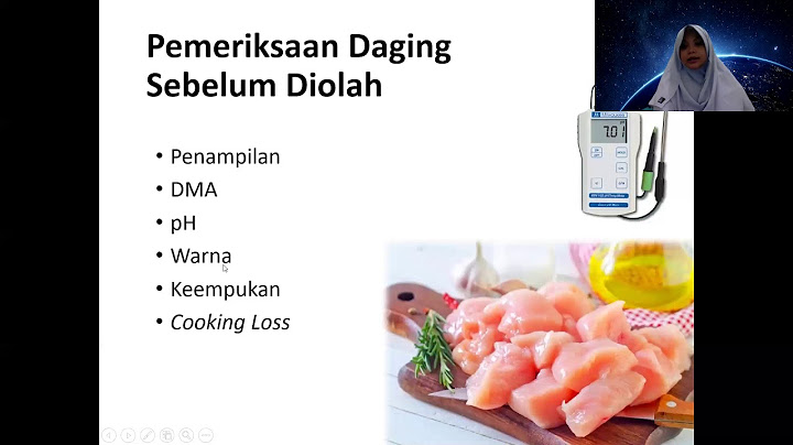 Bagaimana cara teknik pencairan untuk daging unggas adalah?