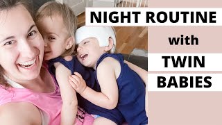 NIGHT TIME ROUTINE WITH TWIN TODDLERS\/BABIES | DAY IN THE LIFE STAY AT HOME MOM | TWIN MOM