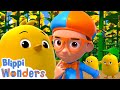 SURPRISE! Look Who Hatched for Spring! 🐥✨ | Blippi Wonders Educational Videos for Kids