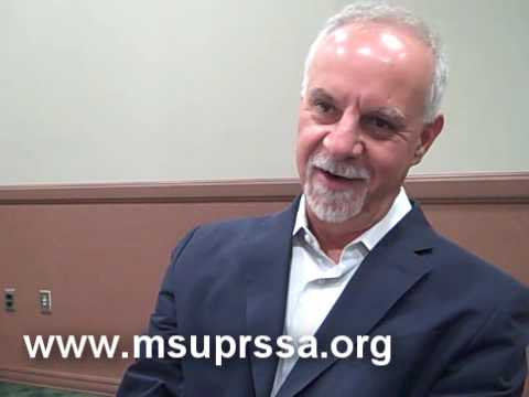 Columnist Steve Lopez at Pasadena Senior Center