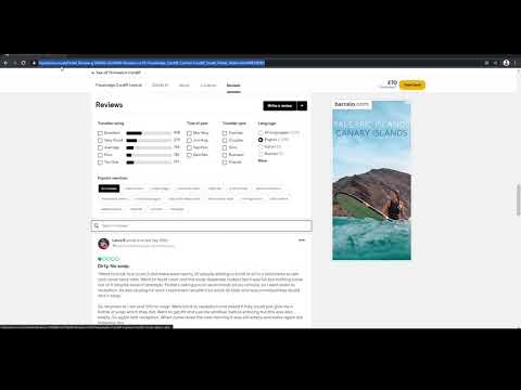 Using python and Selenium to scrape reviews