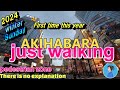 【Akihabara Walk】pedestrian zone.First time this year.
