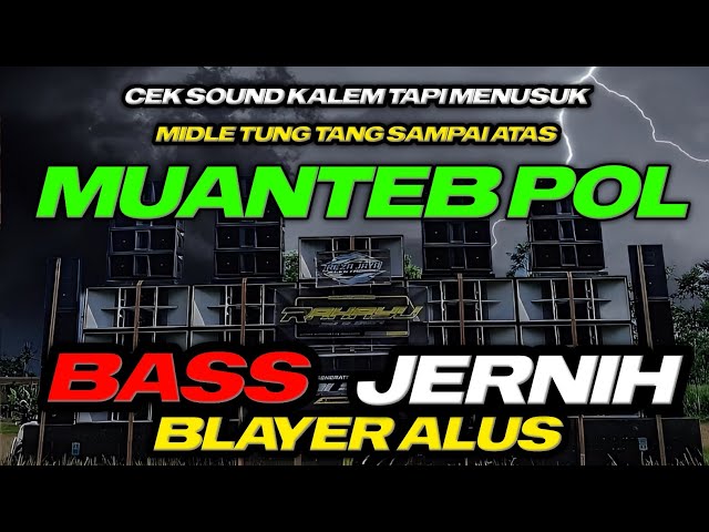 DJ CEK SOUND BASS JERNIH CLARITY | BLAYER ALUS AMUNISI TEST SUBWOOFER PALING DICARI class=