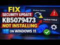 Fix Security Update KB5079473 Not Installing On Windows 11