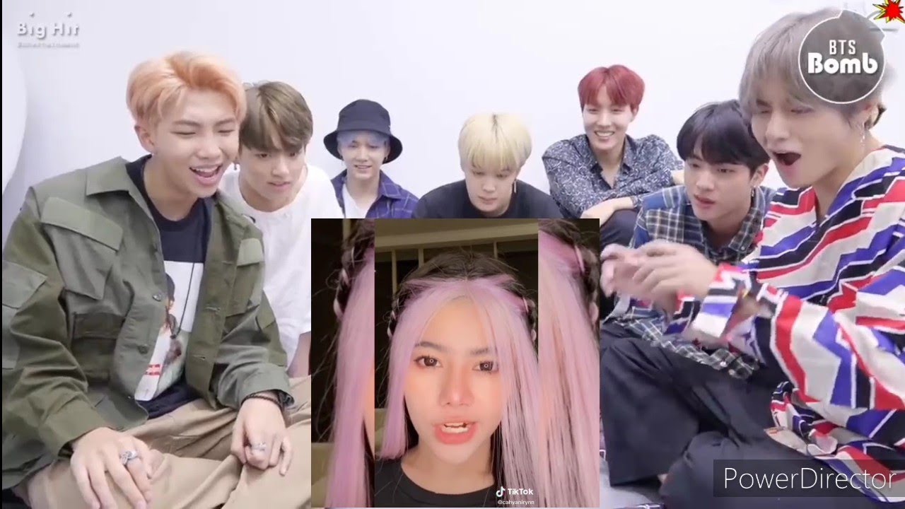 BTS REACTION TO TIKTOK CAHYANIRYN ||TERBARU 2020