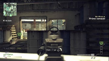 Mw3 Carbon SnD p90 gameplay