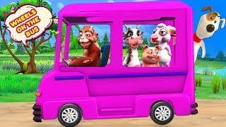 The Bus Song - | Wheels On The Bus Nursery Rhymes & Kids Songs by Children Rhymes World 182,051 views 5 years ago 6 minutes, 16 seconds