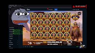 TRAINWRECKSTV HITS JACKPOT 22.5 MILLION WIN!! BIGGEST SLOT WIN EVER!! (WORLD RECORD)