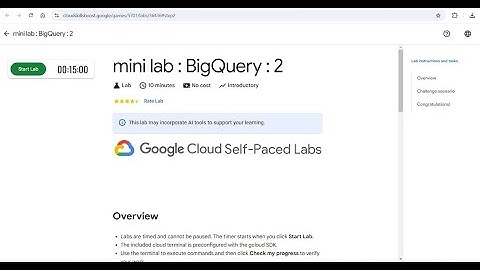 mini lab : BigQuery : 2 | #qwiklabs | #cloudwalabanda #CLI