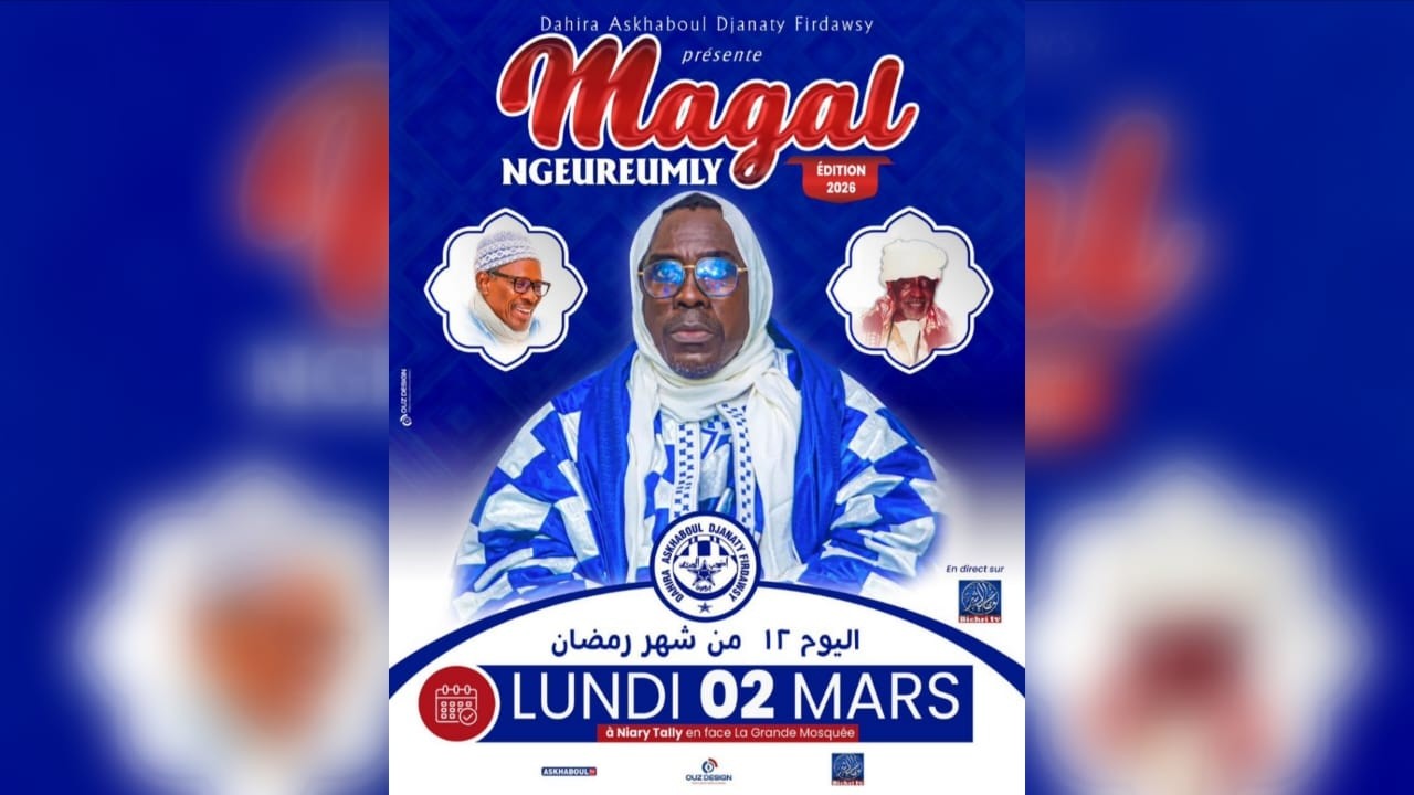 🔴LIVE DAKAR MAGAL NGEUREUMLY ÉDITION 2026 : Dahira Askhaboul Djanaty Firdawsy