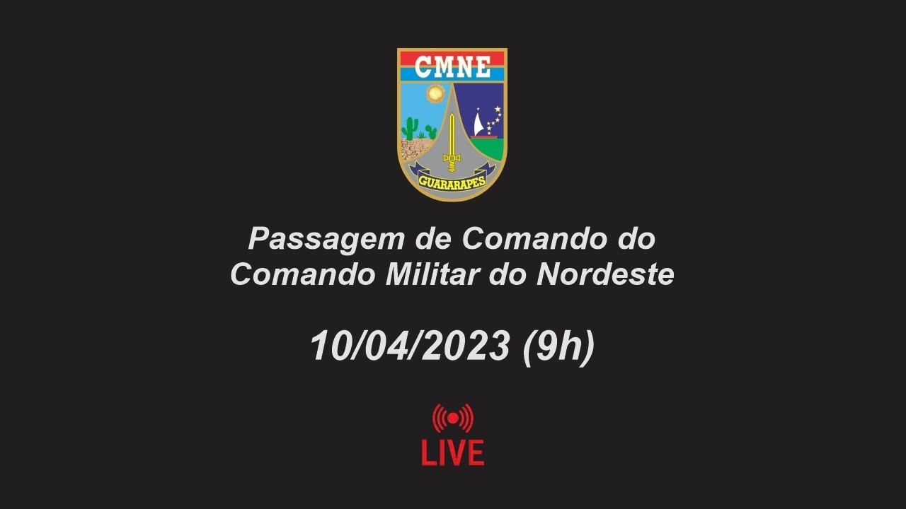 Comando Militar do Nordeste tem novo Comandante - CMNE - Comando