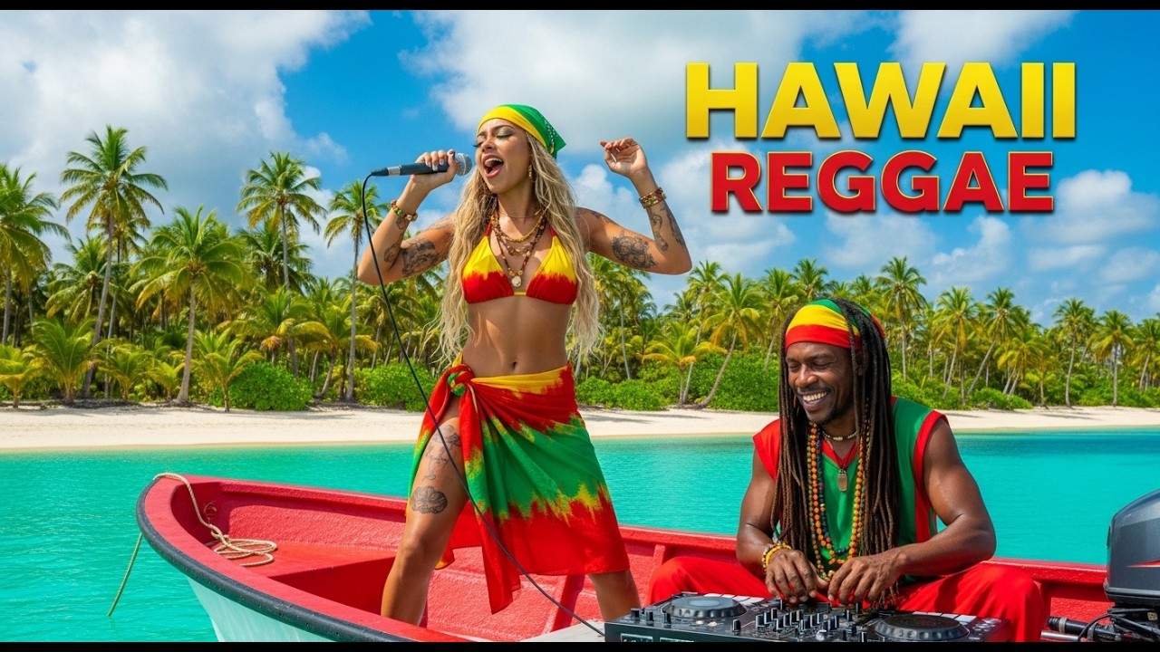 🍍 Golden Island Nights – Uplifting Reggae Rhythms for Beach Chill & Summer Fun 🌴🔥