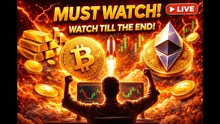 #shorts BTC &amp; ETH LIVE🔴Bitcoin Prediction #20 May  | Gold (XAU/USD) | Live Market Study