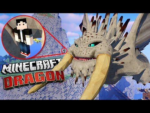 รีวิวมายคราฟ New 🔥 มังกรยักษ์ในมายคราฟ!?! | Minecraft Mod Review