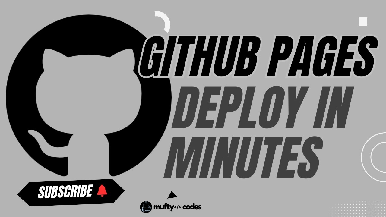 Host Your Portfolio for Free with GitHub Pages (Step-by-Step Guide ...