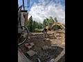 Prepping Garage/Shop Pad Area with Retaining Wall