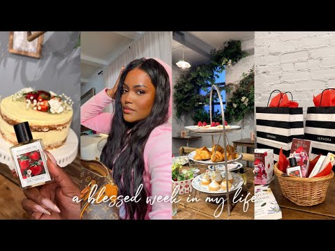 WEEKLY VLOG | LETTING GO, SEPHORA HAUL, NYC for 7 VIRTUES PERFUME LAUNCH, BRIDGERTON S4
