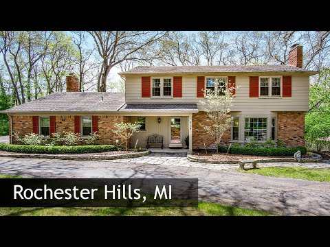 719 Apple Hill Lane, Rochester Hills, MI home video tour