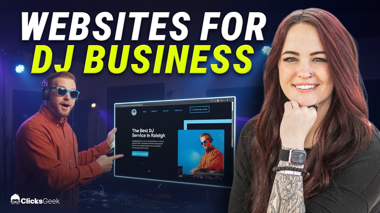 Веб-сайты для диджейского бизнеса | Веб-дизайн для диджеев | Маркетинг для диджеев | Профессионал...