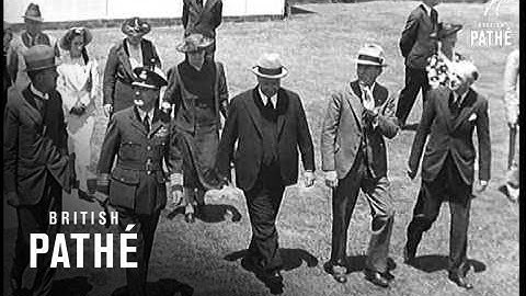 Sydney Welcomes R.A.F. Fliers (1938)