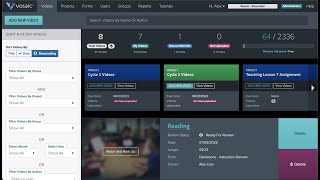 How to Upload Videos to Assignments (Projects) in Vosaic