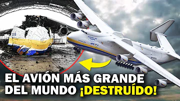 ¿Cómo se destruyó el avión más grande del mundo?