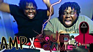 AMP SQUID GAME *REACTION*