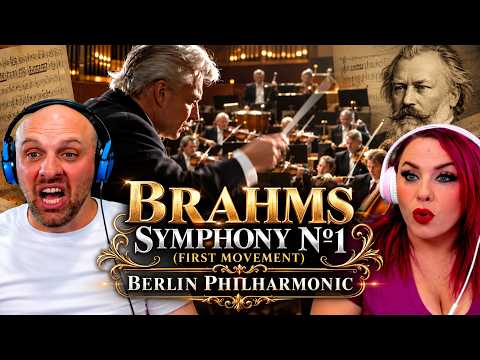 Video Brahms symphony nº1 (first movement) Berlin Philharmonic | THE WOLF HUNTERZ REACTIONS